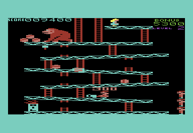 Donkey Kong Super Game Pack screenshot 6 for Colecovision